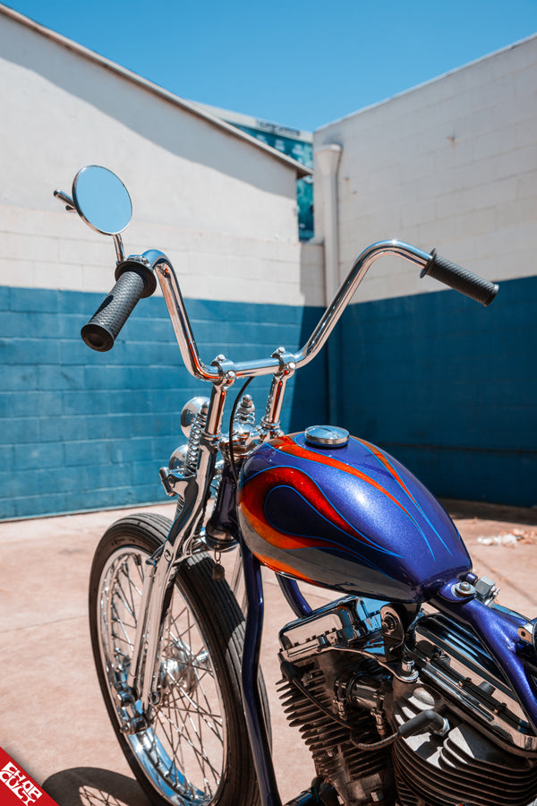 Panhead motorcycle handlebars