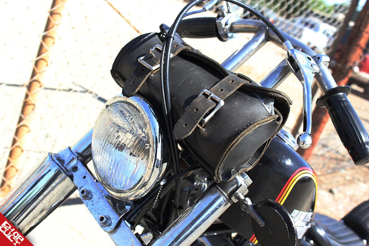 Shovelhead motorcycle headlight