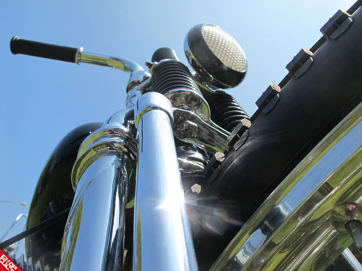 Panhead motorcycle forks