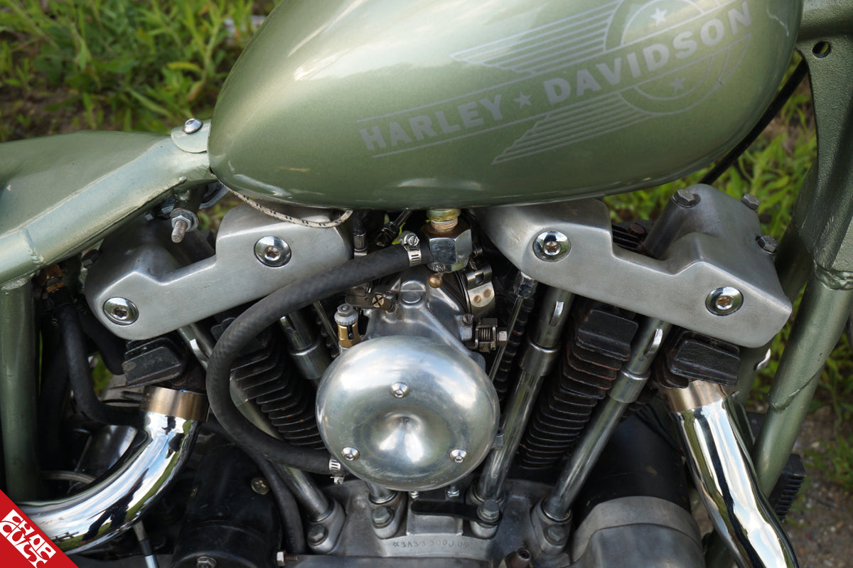 Ironhead motorcycle a side