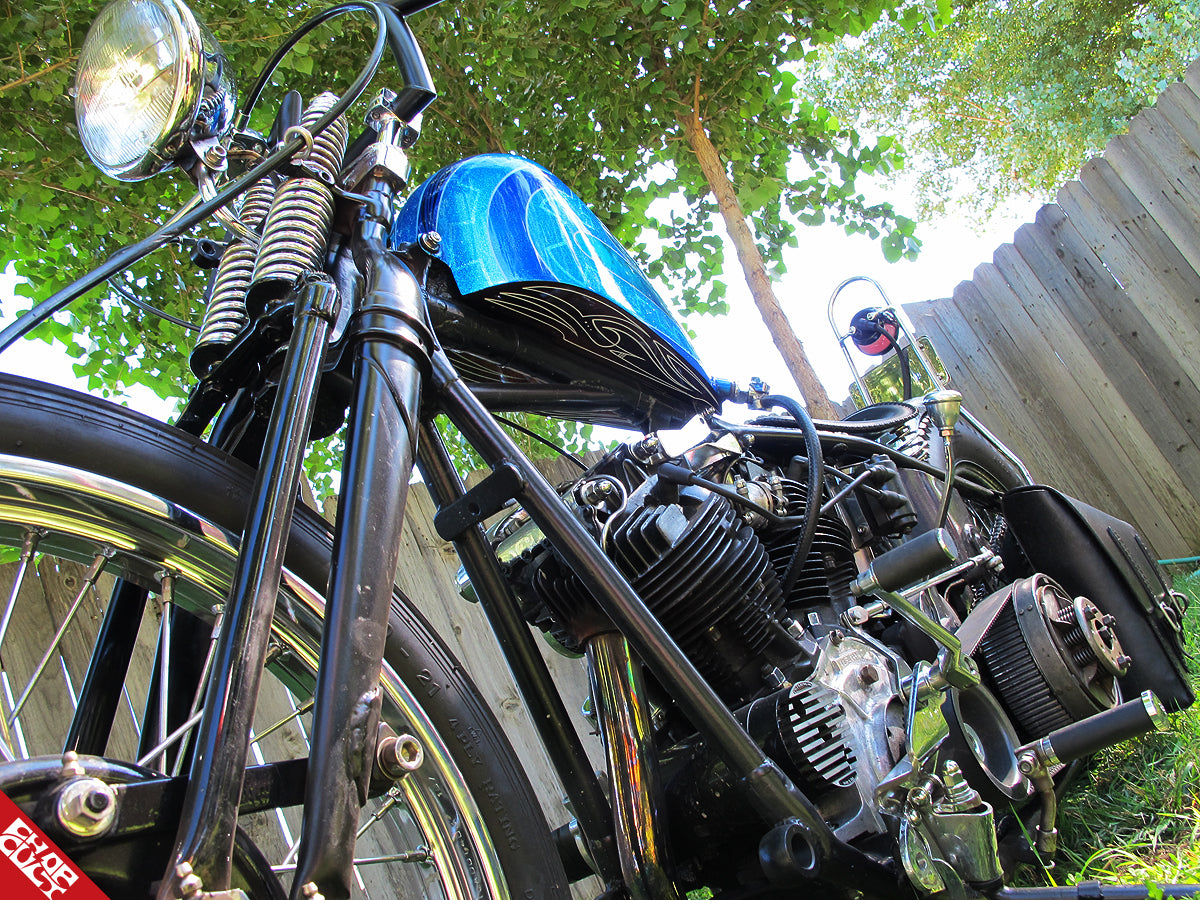 Knucklehead motorcycle forks