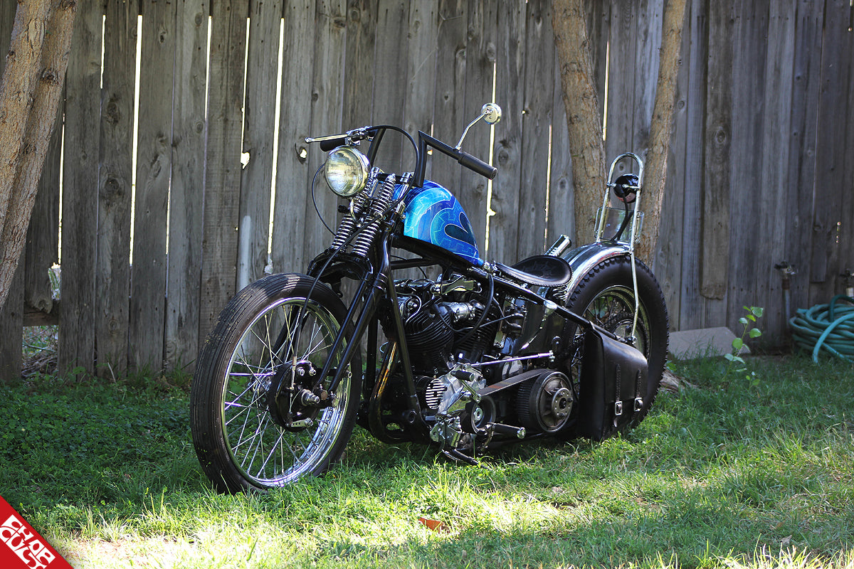 Knucklehead motorcycle b side
