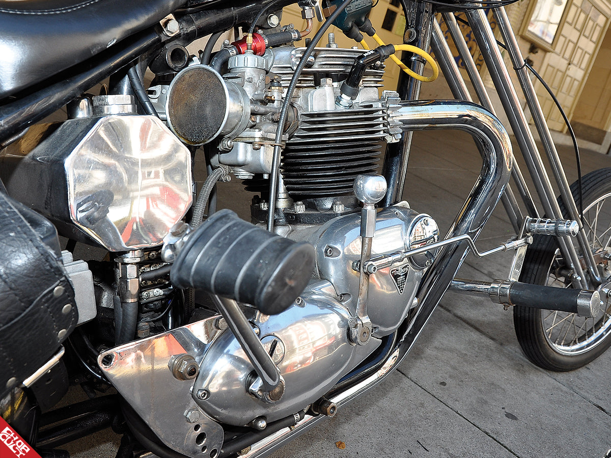 Triumph motorcycle engine