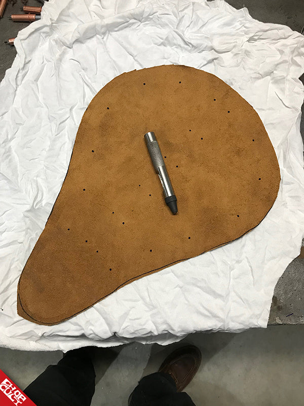 Custom Chopper Seat Building