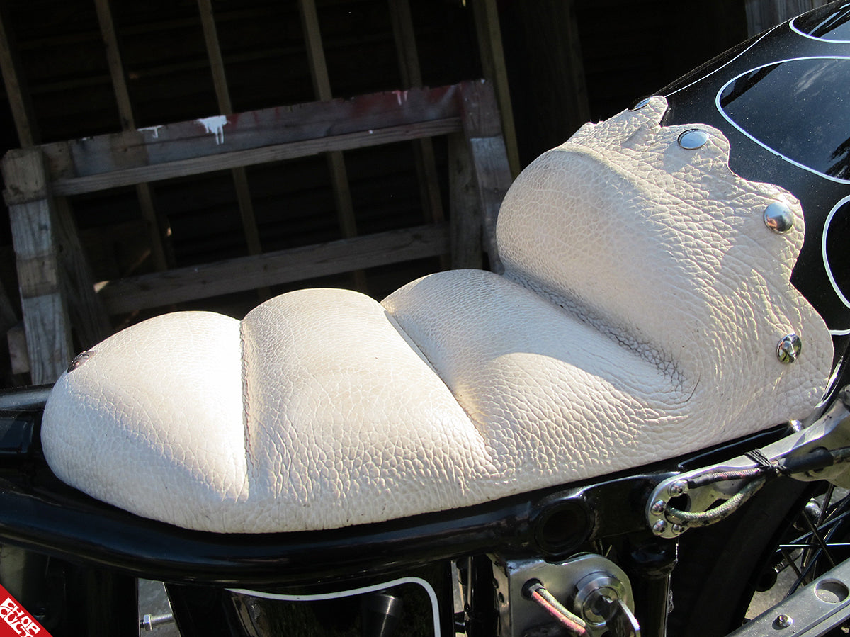 Panhead motorcycle seat