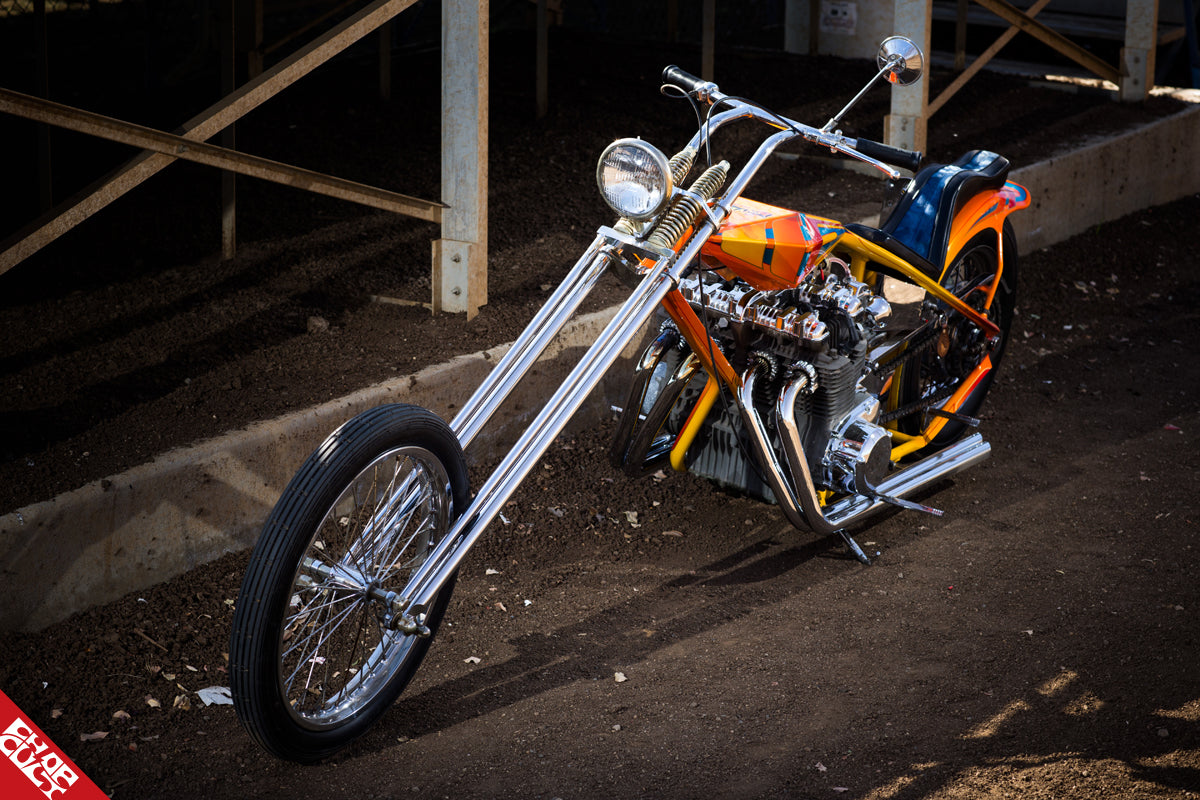 Kawasaki motorcycle b side