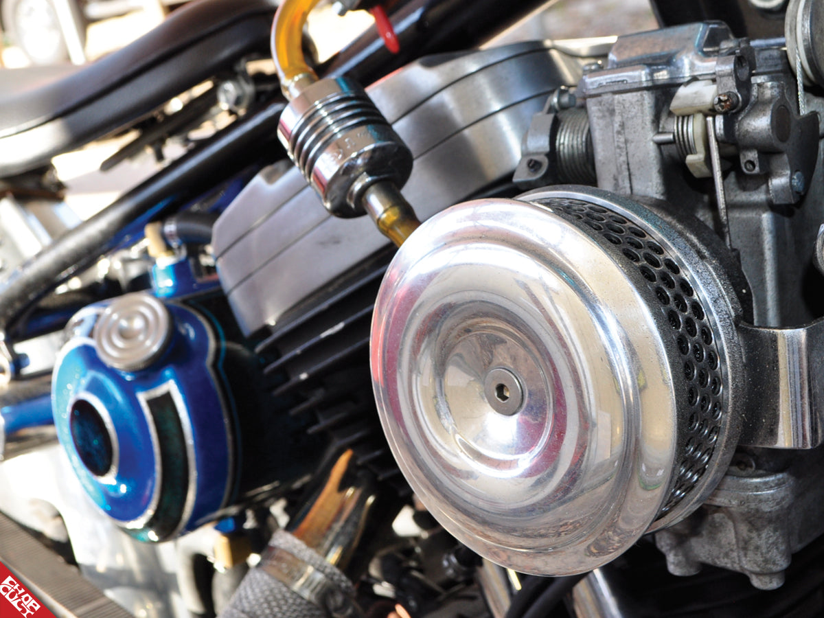 Custom motorcycle motor