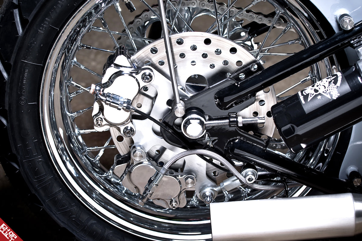 Rear motorcycle break disk