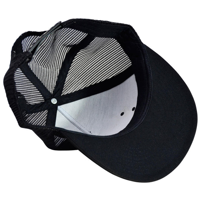 Panhead Leather Patch - 5 Panel Snap Back Hat